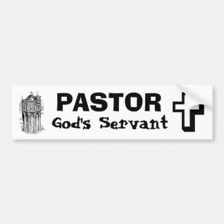 pastor bumpersticker