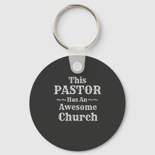 Pastor Button Sleutelhanger