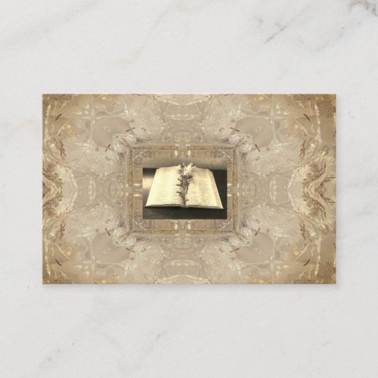 Pastor Church Counselor, Visitekaartjes (Voorkant)