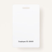 Pastor Custom Badge (Achterkant)