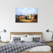 Pastor Ernst Glueck introduceert Marta Canvas Afdruk (Insitu (Slaapkamer))