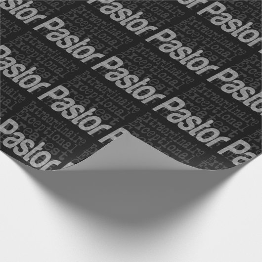 pastor extraordinaire cadeaupapier (Hoek)