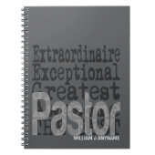 Pastor Extraordinaire CUSTOM Notitieboek (Voorkant)