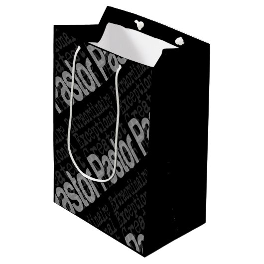 pastor extraordinaire medium cadeauzakje (Voorkant Gekanteld)