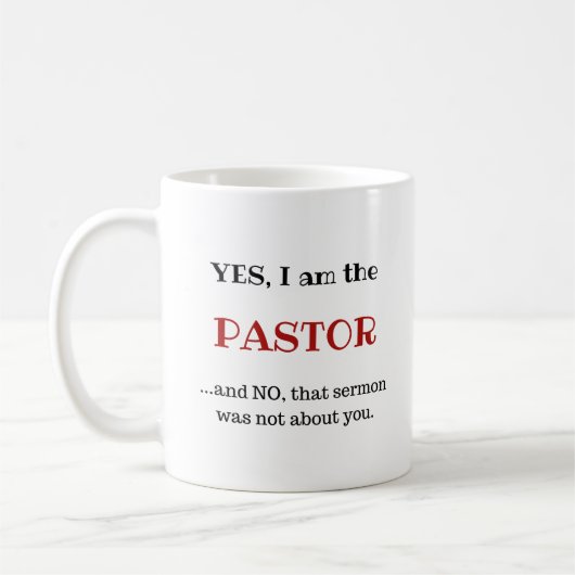Pastor Funny Gift Mok Youth Pastor Appreciation (Links)