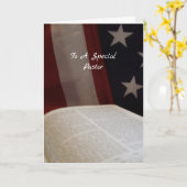 PASTOR Hartelijk dank - BF-kaart Kaart (Gele Bloem)