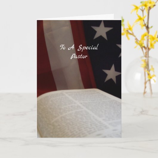 PASTOR Hartelijk dank - BF-kaart Kaart (Gele Bloem)