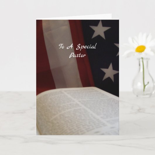 PASTOR Hartelijk dank - BF-kaart Kaart (Kleine Plant)