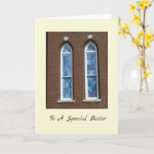 PASTOR Hartelijk dank - SG Card Kaart (Gele Bloem)