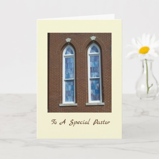PASTOR Hartelijk dank - SG Card Kaart (Kleine Plant)