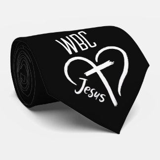 Pastor Initialen Kerknaam Jesus Cross Love Stropdas