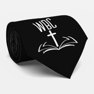 Pastor Initialen Kerknaam Kruisbijbel Stropdas