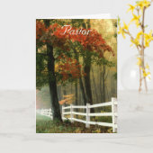 pastor kaart (Gele Bloem)