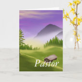 pastor kaart (Gele Bloem)