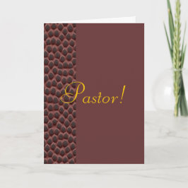 pastor kaart