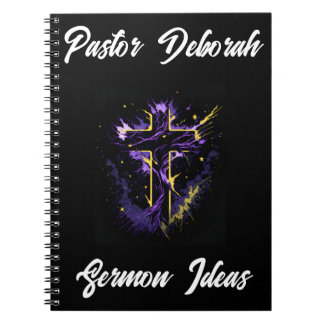 Pastor Kerk Leider Sermon Idee Gepersonaliseerd Notitieboek
