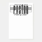 Pastor Man of God Post-it Notes (Voorkant)