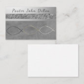 Pastor, minister, Christelijk, Bijbel, Visitekaart Visitekaartje (Voorkant / Achterkant)