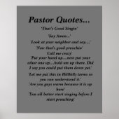 Pastor-offertes Poster (Voorkant)