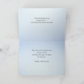 Pastor Ordination Jubileum  Cross Kaart (Binnen)