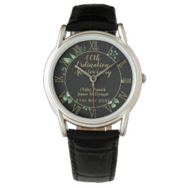 PASTOR Ordination Jubileum Verse - Gepersonaliseer Horloge