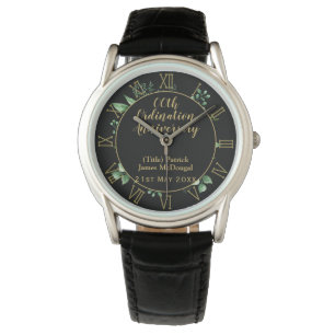 PASTOR Ordination Jubileum Verse - Gepersonaliseer Horloge