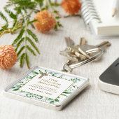 PASTOR Ordination Jubileum Verse - Gepersonaliseer Sleutelhanger (Zijkant)