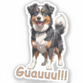 Pastor ovejero australiano sticker (Voorkant)