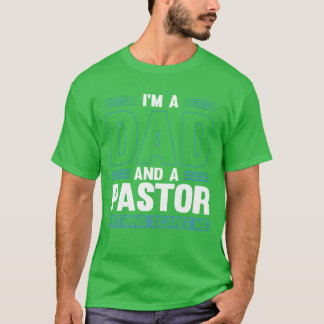 Pastor Papa Grappig Religieuze Vader Pastor vriend T-shirt