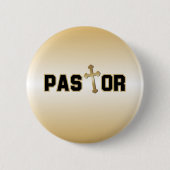 pastor ronde button 5,7 cm (Voorkant)