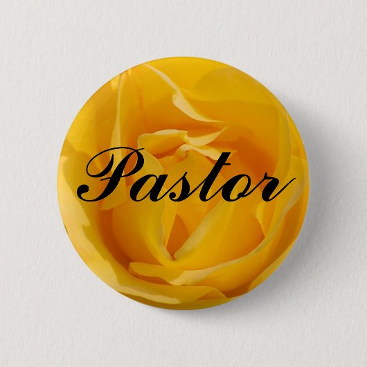 pastor ronde button 5,7 cm (Voorkant)