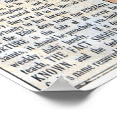 Pastor Russell in Den Haag van de Criticus Poster (Hoek)