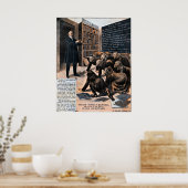 Pastor Russell in Den Haag van de Criticus Poster (Keuken)