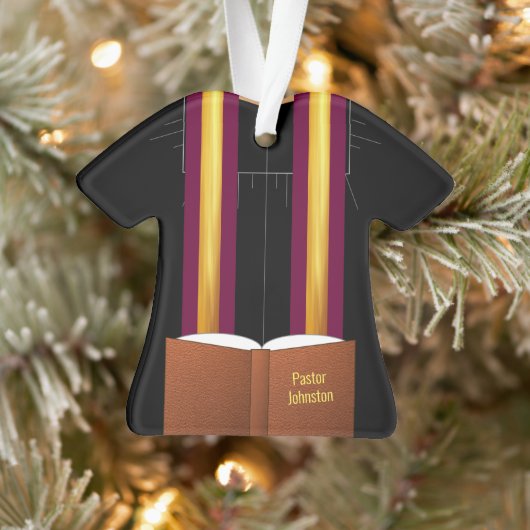 Pastor Scholar Professional Ornament (Boom)