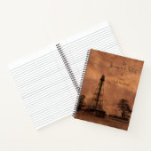Pastor Sermons and Notes Old Lighthouse Hardcover Notitieboek (Binnen)