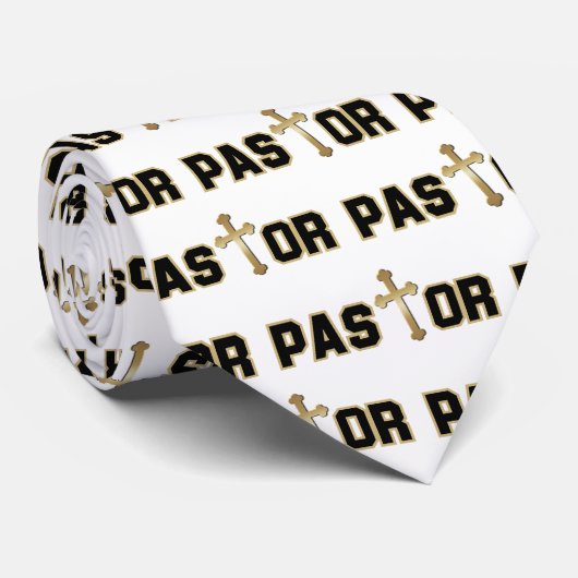 pastor stropdas (Opgerold)