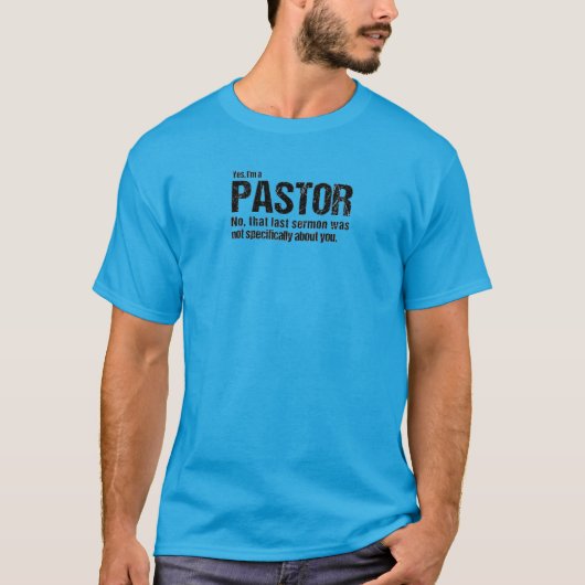 Pastor T-Shirt (Voorkant)