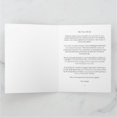 Pastor waardering bloemenbedankkaart bedankkaart (Binnen)