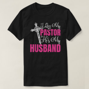 Pastor Wife Funny Christian Church Anniversary App T-shirt