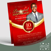 Pastoraal Jubileum Rode & Gouden Kerk Event Flyer