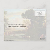 Pastoraal landschap. Door Claude Lorrain Briefkaart (Achterkant)