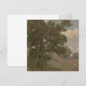 Pastoraal Landschap Louis Loeb(Amerikaans, 1866-19 (Voorkant / Achterkant)