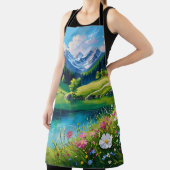 Pastoraal Palet – Landelijk Meer Schort (Insitu)