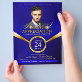 Pastoral Appreciation Day Mannen Church Flyer (Hand)