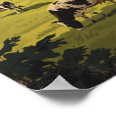 Pastoral Charm – Vintage English Countryside Art Poster (Hoek)