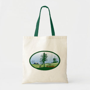 Pastoral Countryside Canvas tas