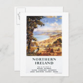 Pastoral Scene Man en Dog British Railways Briefkaart (Voorkant / Achterkant)