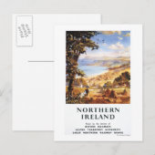 Pastoral Scene Man en Dog British Railways Briefkaart (Voorkant / Achterkant)