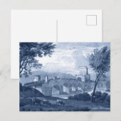 Pastoral Toile - Bridge Briefkaart (Voorkant / Achterkant)