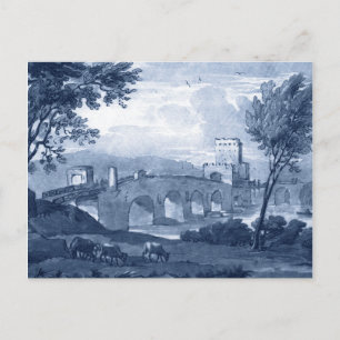 Pastoral Toile - Bridge Briefkaart